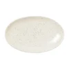 Broste Copenhagen Nordic Vanilla Teller Oval 22cm