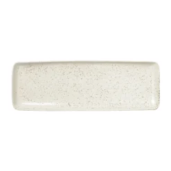 Broste Copenhagen Nordic Vanilla Teller Rechteckig 12,5 X 35cm
