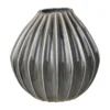 Broste Copenhagen Wide Vase Smoked Pearl