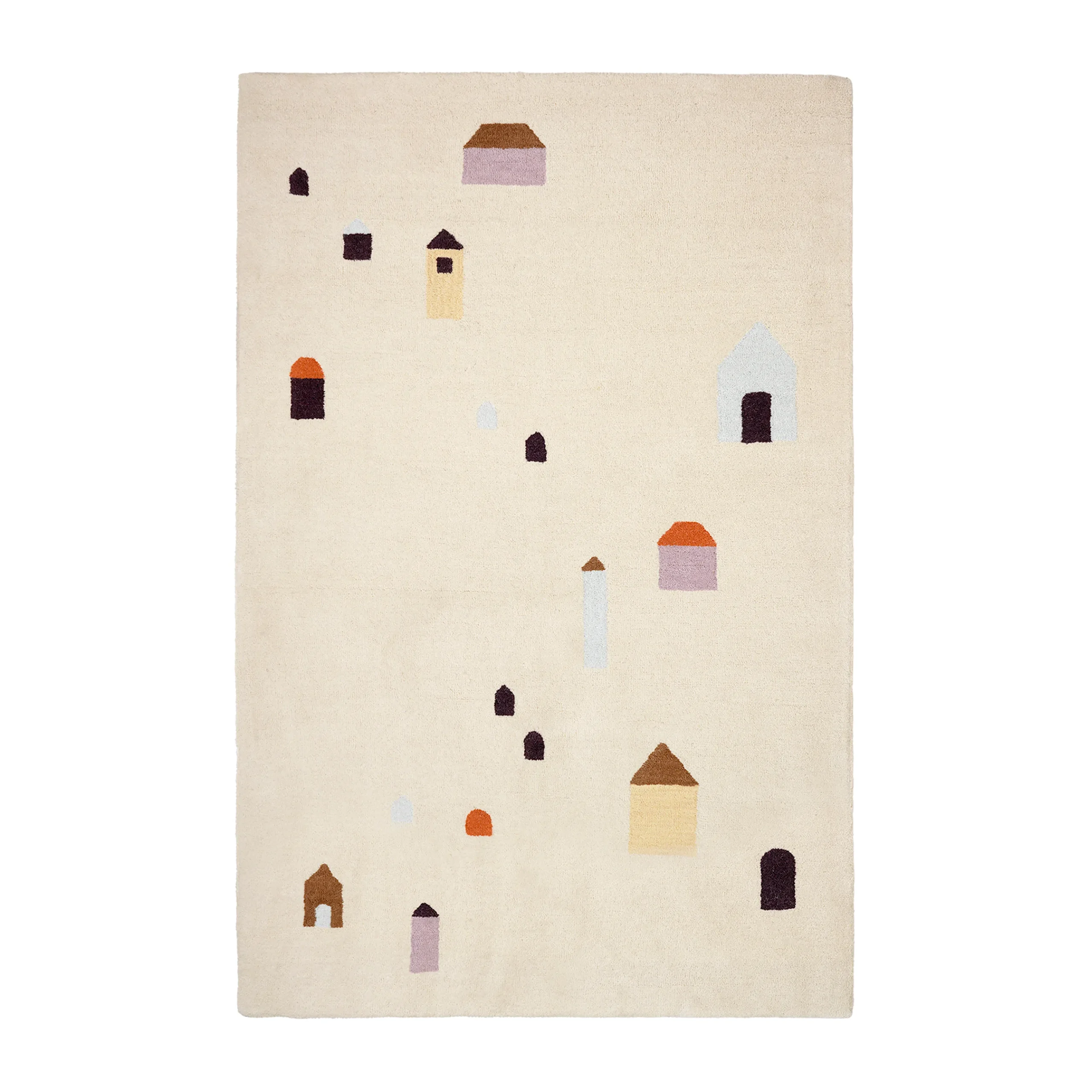 Broste Copenhagen House Wollteppich 140 X 200cm 1 Broste Copenhagen House Wollteppich 140 X 200cm