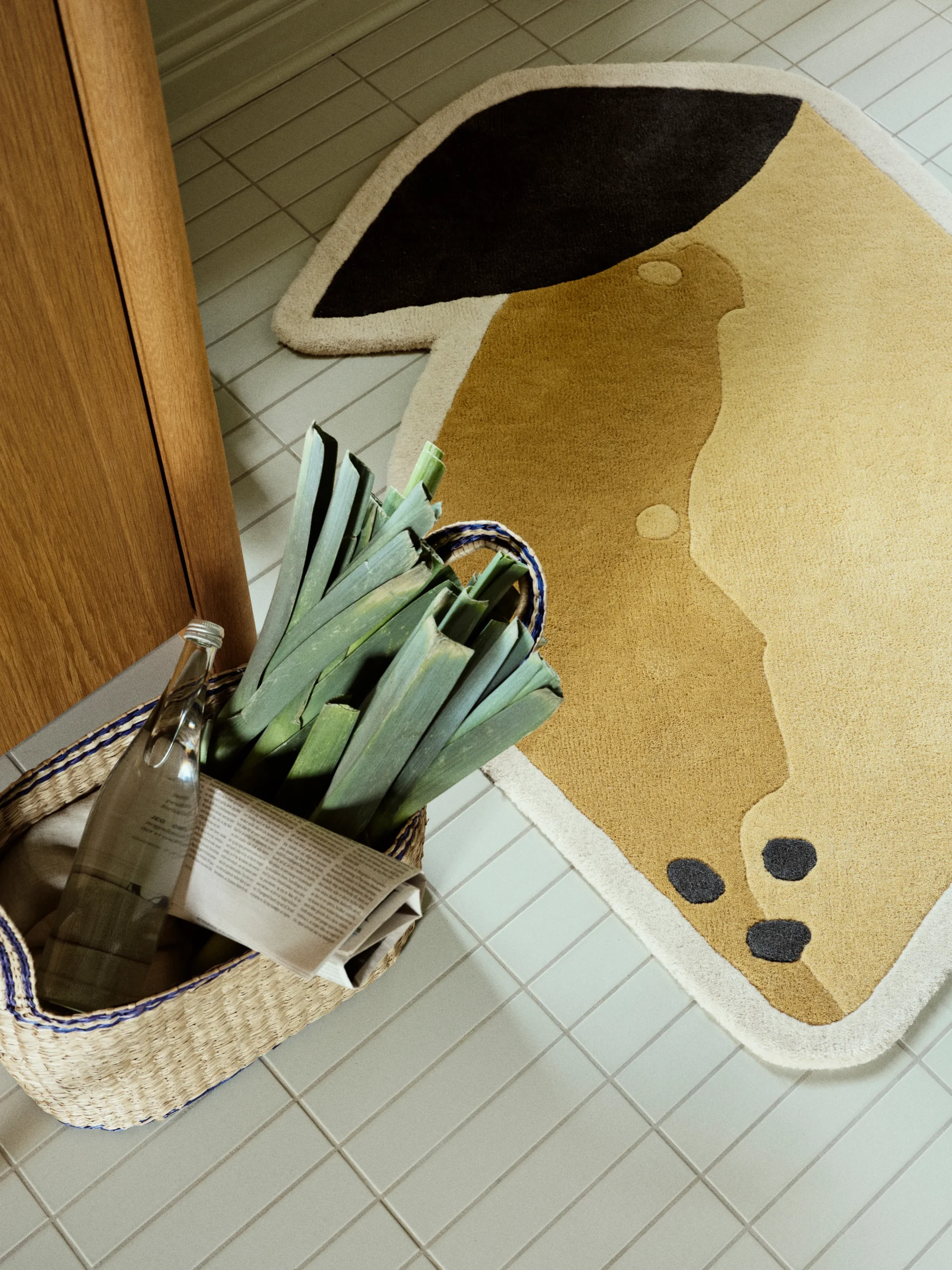 Broste Copenhagen Lemon Teppich 86 X 120cm 2 Broste Copenhagen Lemon Teppich 86 X 120cm – Bild 2