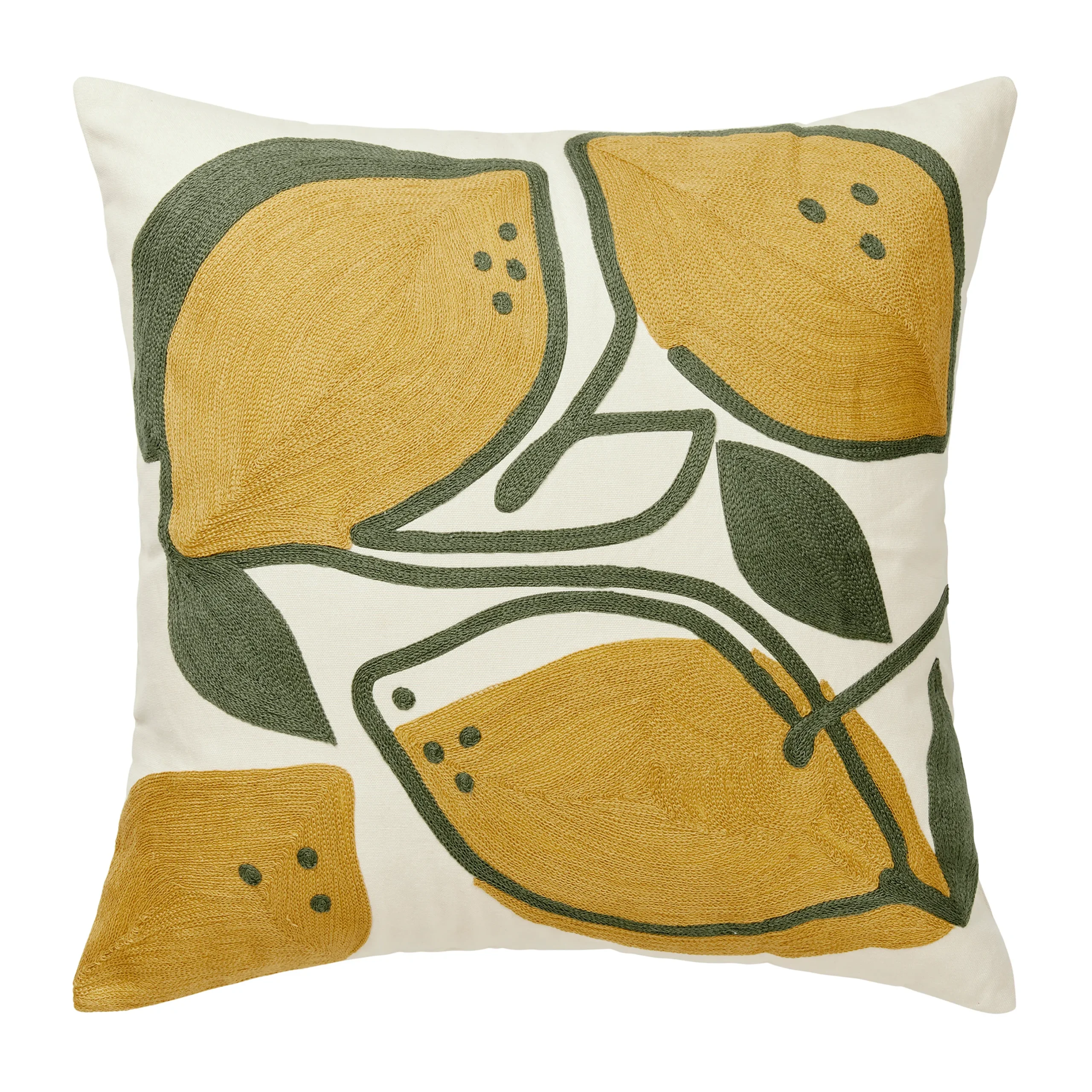 Broste Copenhagen Limone Kissenbezug 50 X 50cm 1 Broste Copenhagen Limone Kissenbezug 50 X 50cm