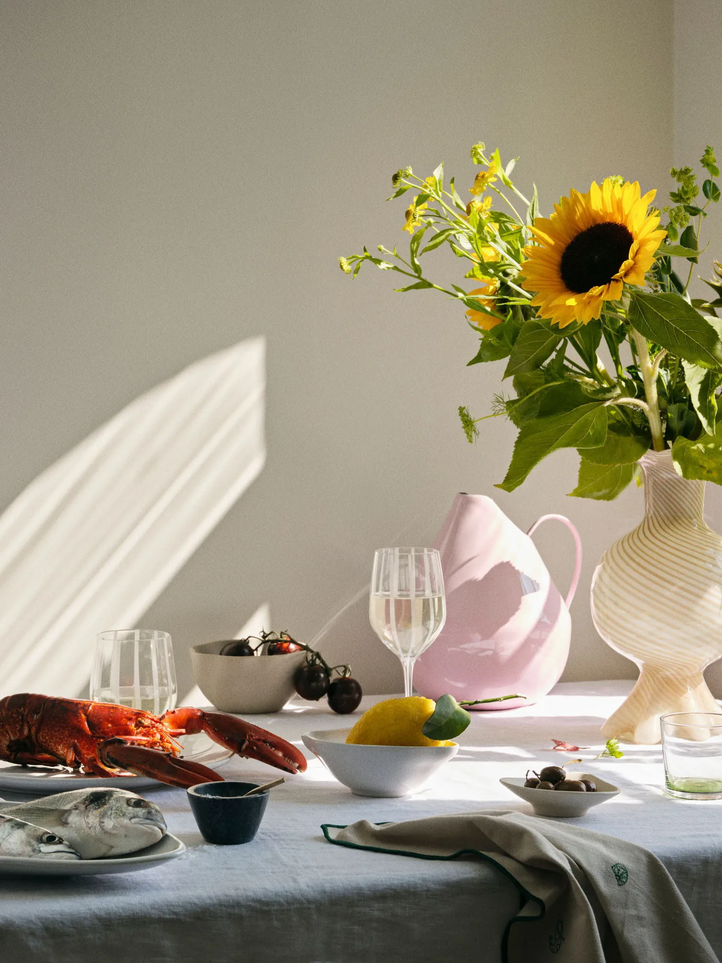 Broste Copenhagen Stripe Wasserglas 35cl 4 Broste Copenhagen Stripe Wasserglas 35cl – Bild 4